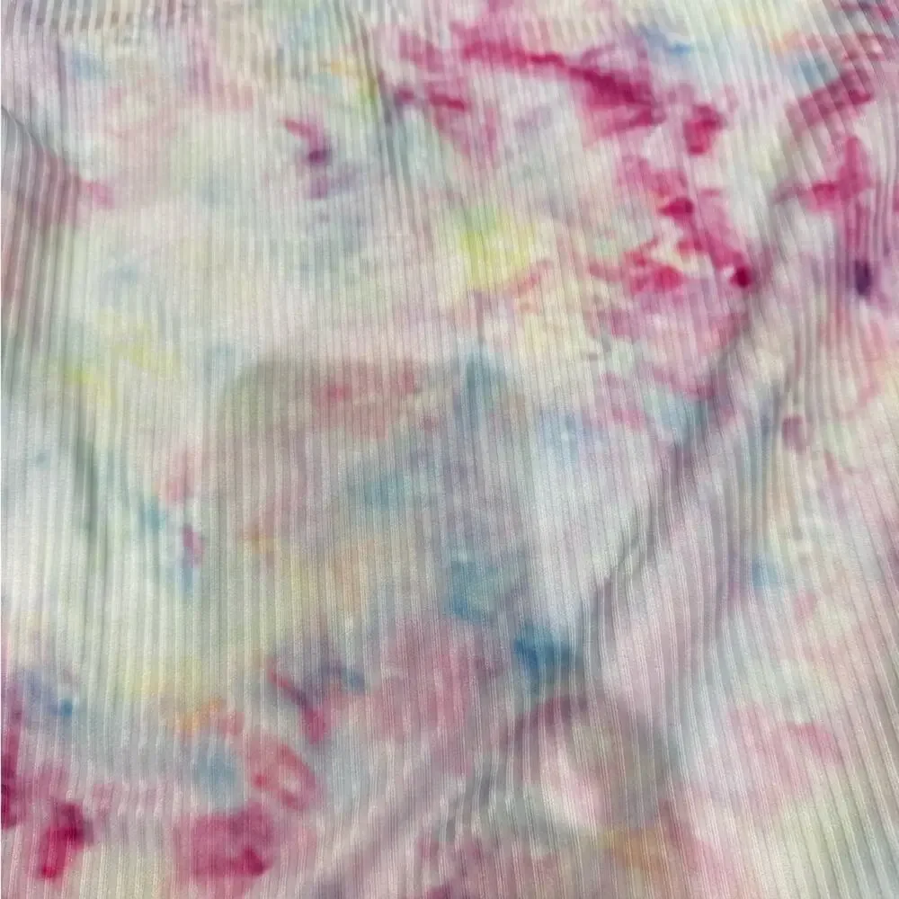 girls Andy & Evan Multicolor Tie-Dye tankini, size 16